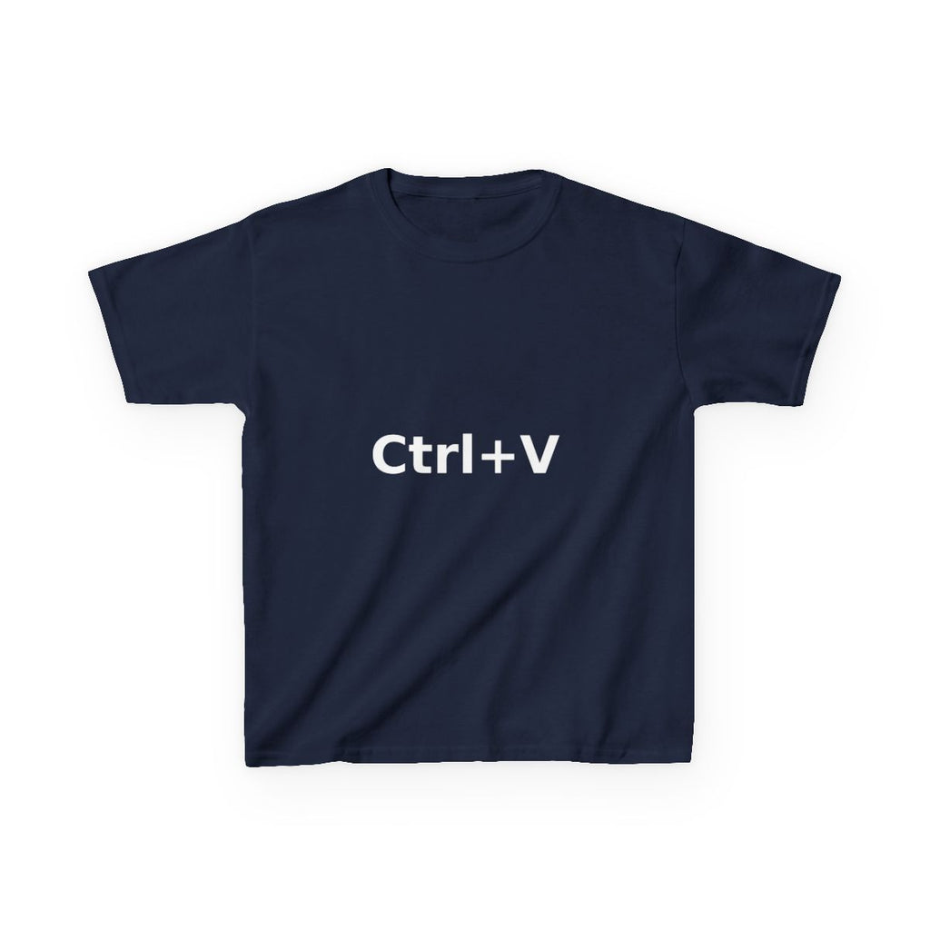 Copy Paste Bundle: Ctrl+C T-Shirt + Ctrl+V Kids T-Shirt