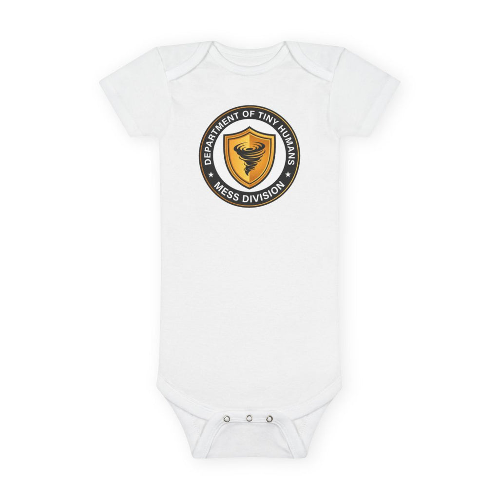 The Mess Bundle: Cleaning Staff Hoodie + Mess Division Baby Onesie