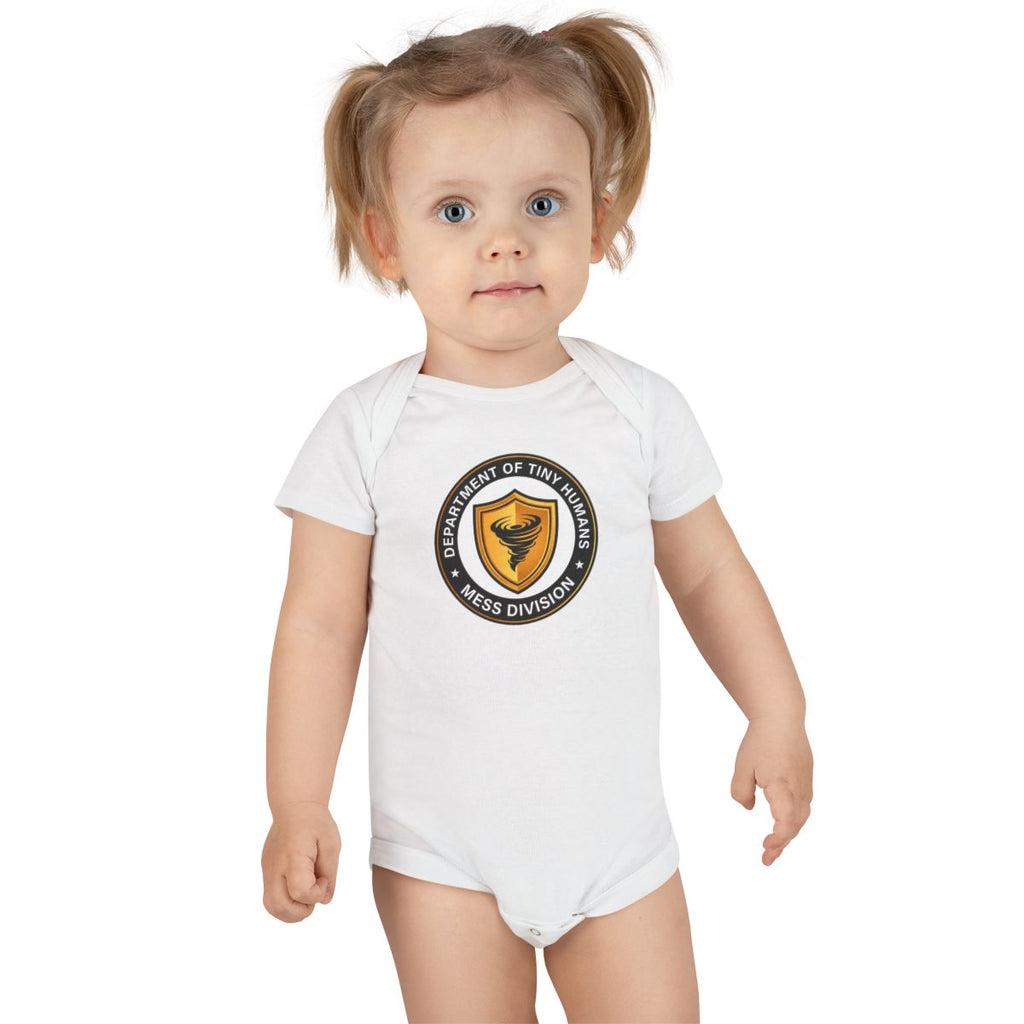 The Mess Bundle: Cleaning Staff Hoodie + Mess Division Baby Onesie