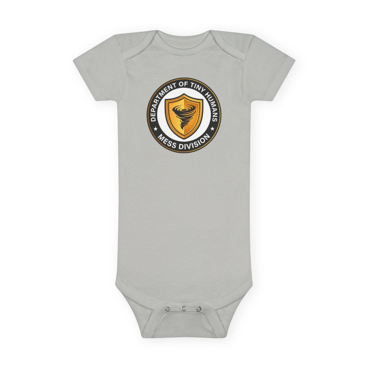 The Mess Bundle: Cleaning Staff T-Shirt + Mess Division Baby Onesie
