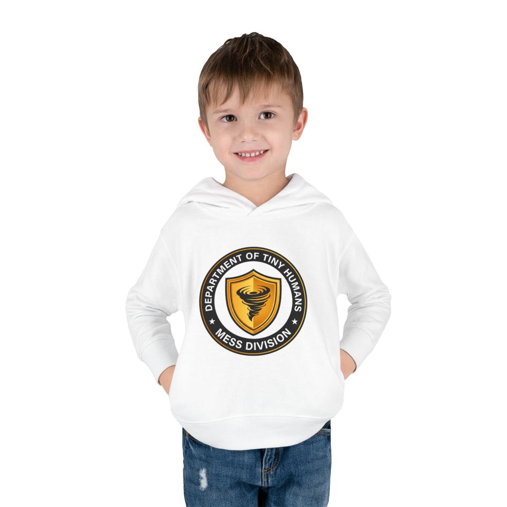 The Mess Bundle: Cleaning Staff Hoodie + Mess Division Toddler Hoodie
