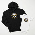 Squad Bundle: Squad Leader Hoodie + Squad Member Baby Onesie