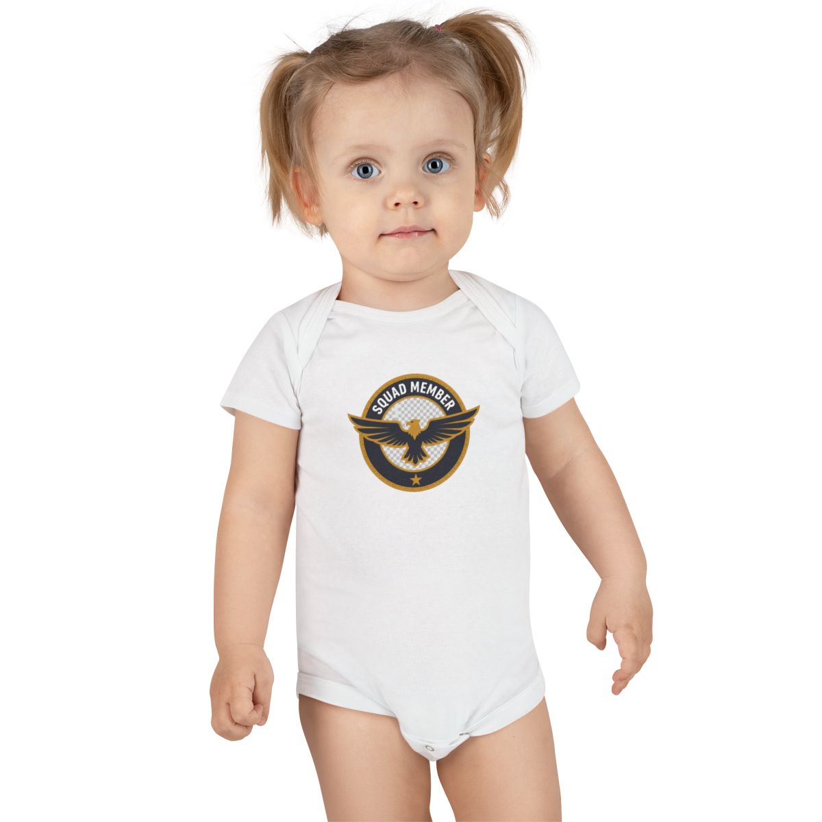Squad Bundle: Squad Leader T-Shirt + Squad Member Baby Onesie