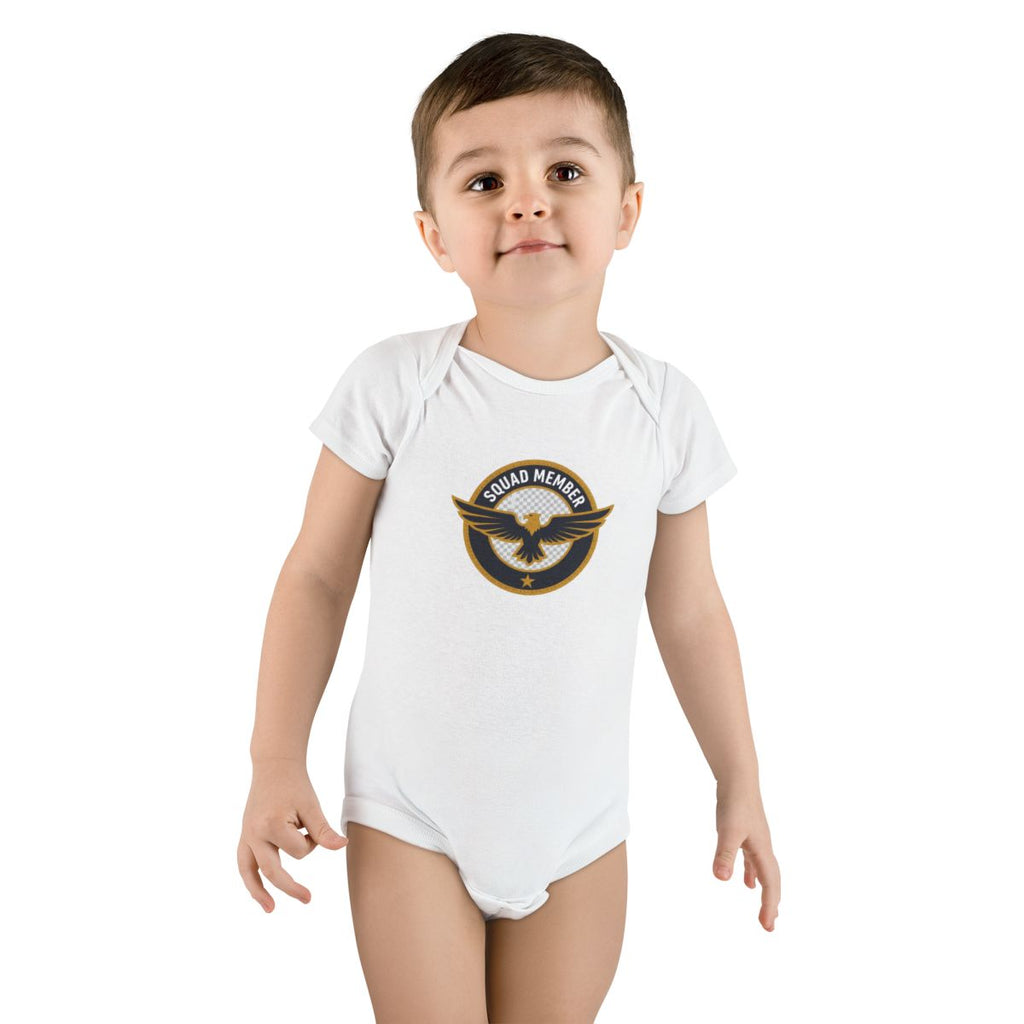Squad Bundle: Squad Leader T-Shirt + Squad Member Baby Onesie