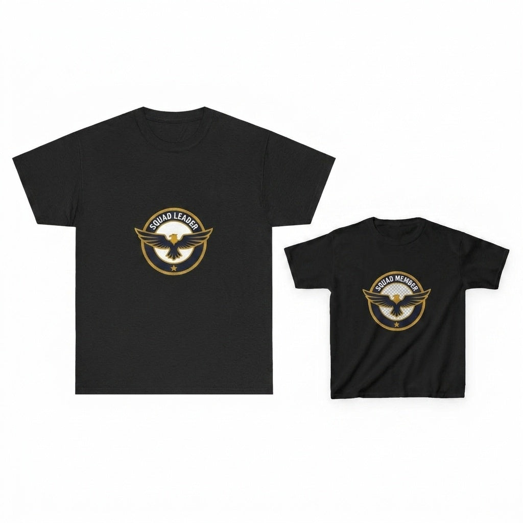 Squad Bundle: Squad Leader T-Shirt + Squad Member Kids T-Shirt