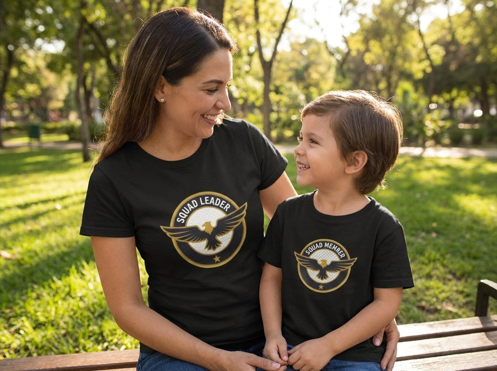 Squad Bundle: Squad Leader T-Shirt + Squad Member Kids T-Shirt