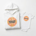 Sunshine Bundle: Sunshine Factory Hoodie + Sunshine Baby Onesie